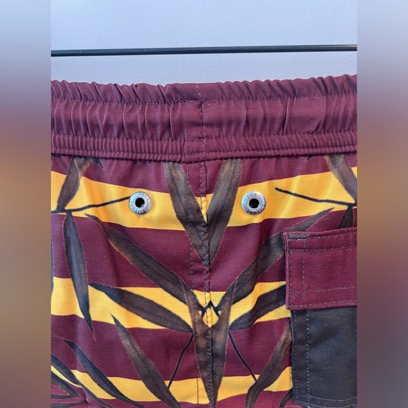 Agua Bendita Nick  Clementine Kids' Swim Trunks NWT Size 12 - Picture 11 of 16